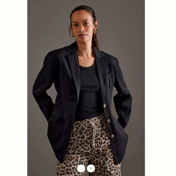By Anthropologie Sculpted Blazer - Picture 6 of 10